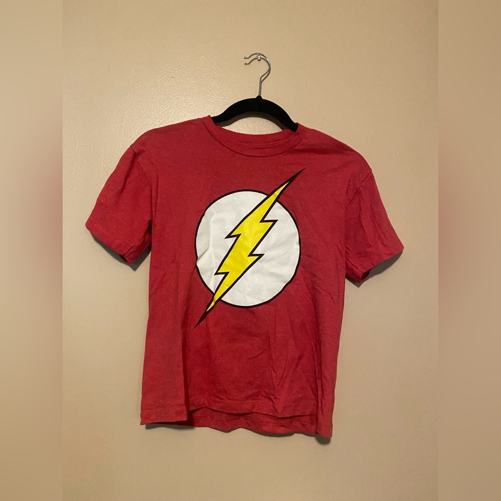 Red, Flash logo shirt. Brand: DC Comics Originals. Size: Small.
